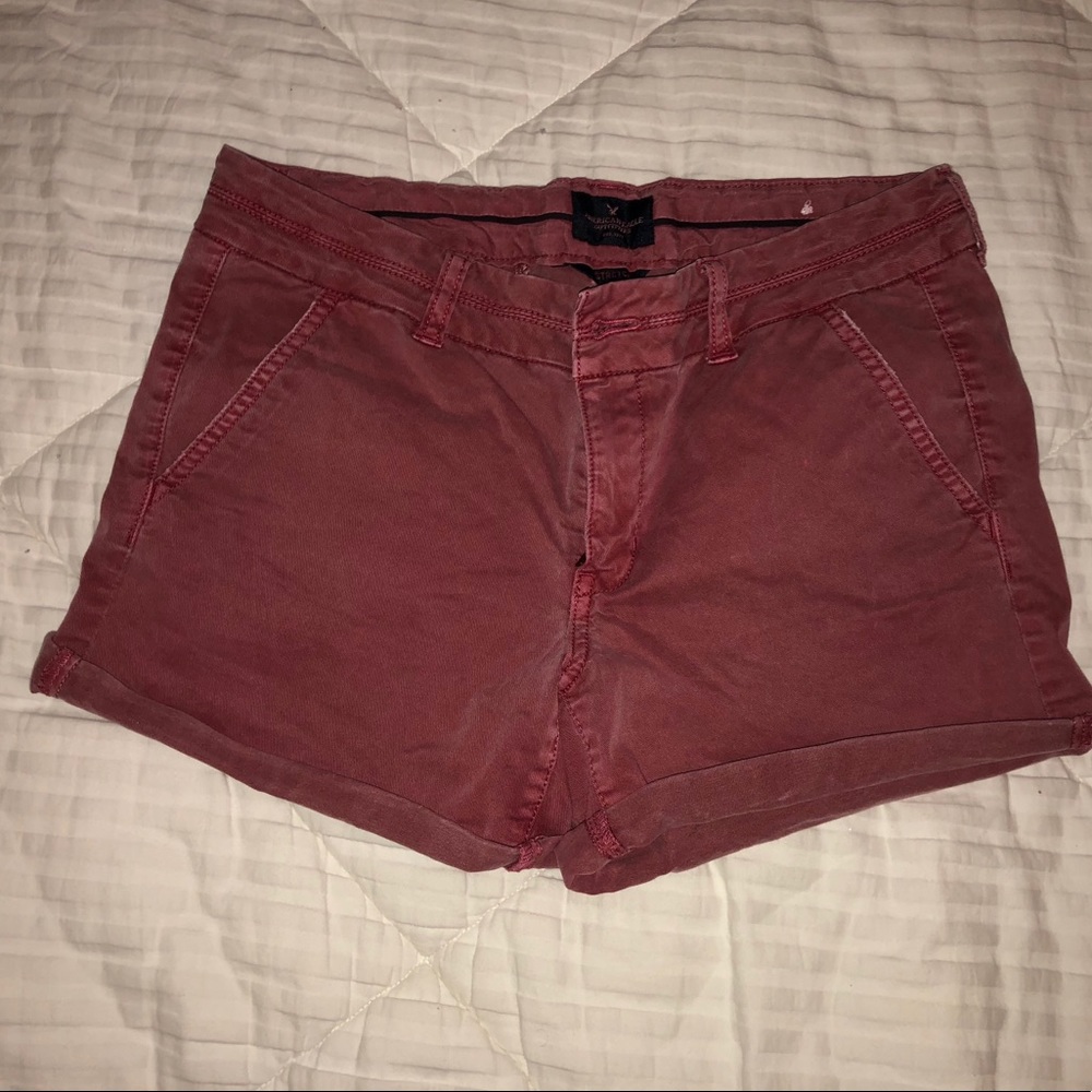 AEO Colored Jean Shorts